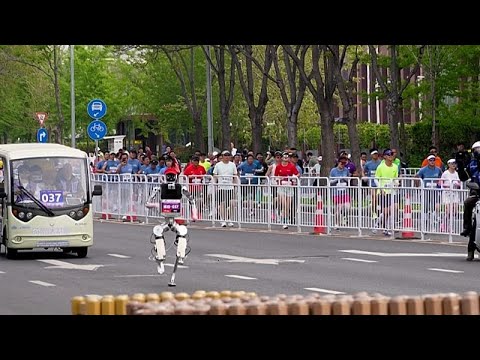 Aperçu de la vidéo : Marathon humanoïde de Pékin (2025-2026)